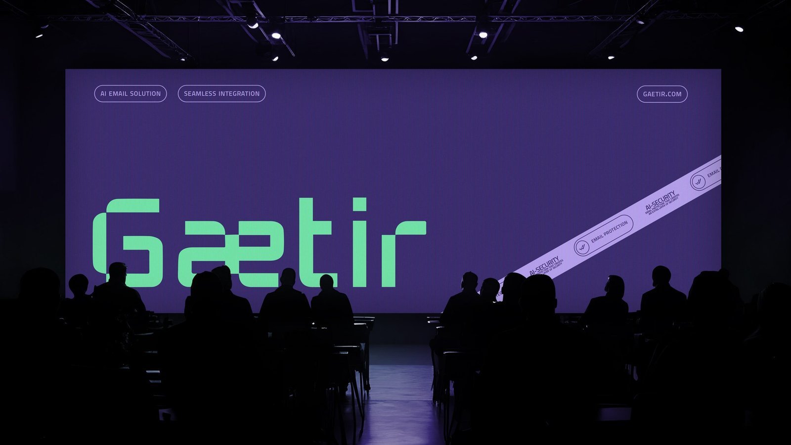 Gaetir AI email protection brand scene