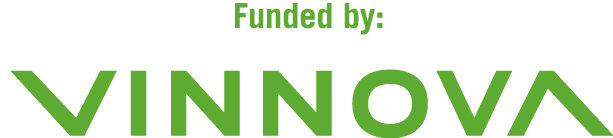 With funding from Vinnova logo
